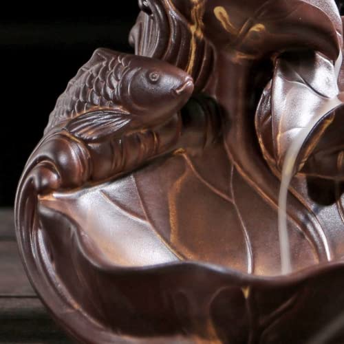Censeur aromathérapie lotus intérieur diffuseur encens à refoulement