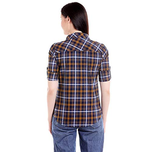 Image of PINACOLADA Women's Checkered Casual Shirt