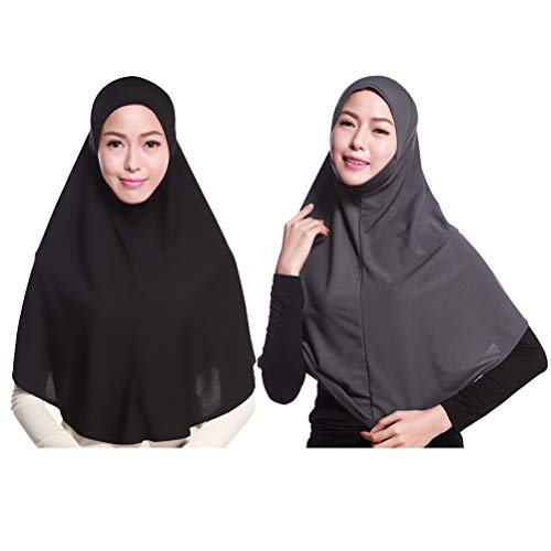 Écharpe longue lin contre la chaleur lot de hijabs anti glisse Beavorty