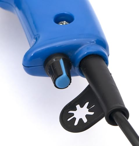 Image of Duo NK01 2-in-1 Electric Tufting Machine /Gun for Rug Making, Carpet Weaving Machine Best Industrial Rug Making Tufting Tools, Perfect for Beginners and Professionals (Blue)