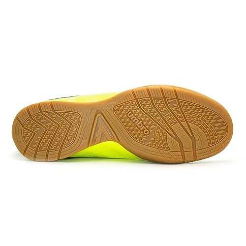 Chuteira Futsal Umbro Ultraskin Lima/preto/prata U01fb035-618-42