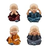 Perfektes und einzigartiges Design, es lohnt sich. Kung Fu vier kleine Mönche, lassen Sie Ihr Auto einzigartiger werden.