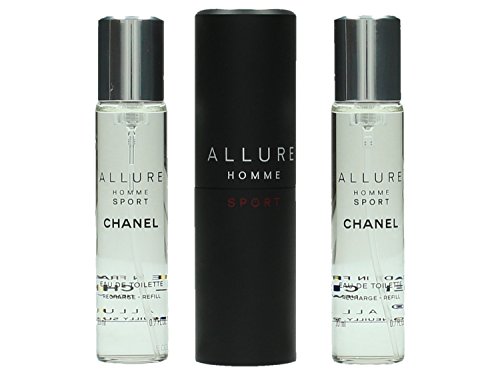 Chanel Allure Sport homme/man, Eau de Toilette, 3x20 ml, 1er Pack (1 x 60 ml)