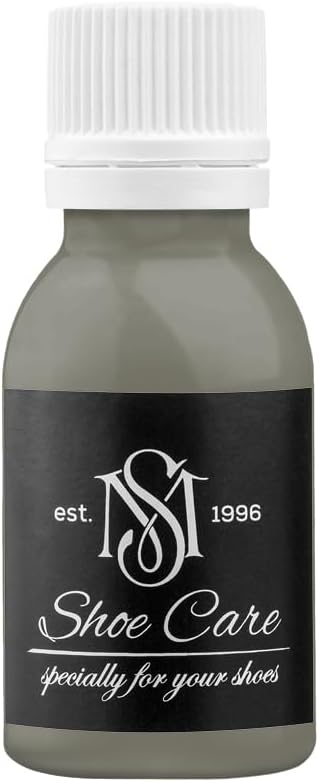 Universal Leather Dye - NCS S 6005-G80Y Charcoal Olive - High Coverage Leather Paint for Shoes, Bags, Canvas & Sneakers by MAVI STEP - 0.85 fl oz / 25 ml