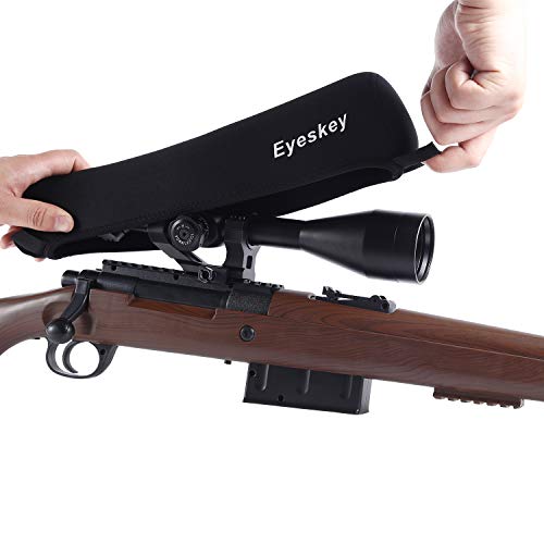 Eyeskey Neoprene Rifle Scope Cover Easy On Off Stretch Fit Keeps Optic Dust Free L #TOP3