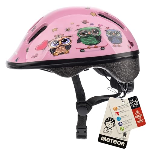 meteor® Kinderfahrradhelm Sicherer Fahrradhelm Kinder-Helm rollerhelm...