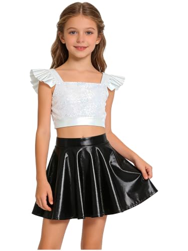 Traje de actuación de jazz para niña ideal para galas de danza y disfraces temáticos 3