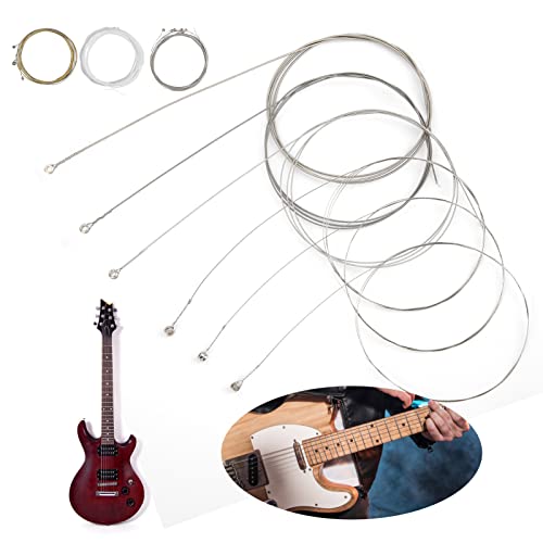 cordes de guitare acoustique 6 cordes ensemble 6pcs corde de guitare résistance à la traction alliage plaie accessoires… - Les Beatles, Paul McCartney, John Lennon, RIngo Starr, George Harrison cordes de guitare acoustique 6 cordes ensemble 6pcs corde de guitare résistance à la traction alliage plaie accessoires… – Image 5