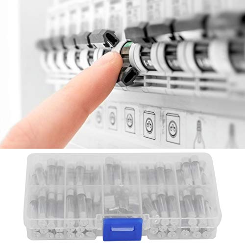 Fusível de vidro, resistente ao desgaste e à corrosão para medidores para brinquedos eletrônicos par