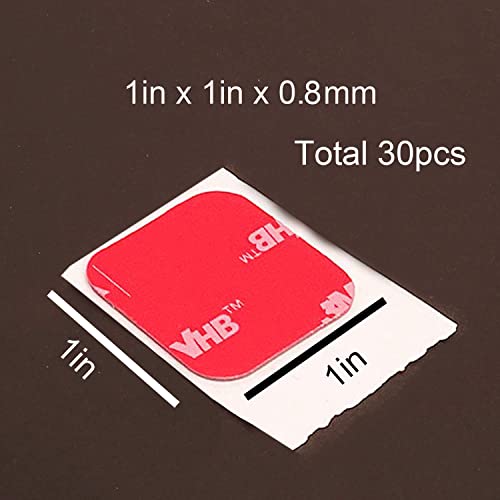 Hasaky Double Sided Tape Heavy Duty 20Pcs 2In X 2In Mounting Tape Pad Sticker Strong Adhesive Tape Waterproof Foam Tape For Indoor And Outdoor… #TOP1