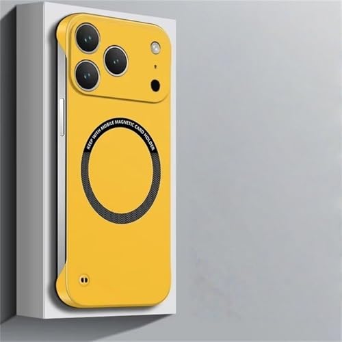 �����^�n�[�hPC�}�O�l�b�g���t���[�����X�d�b�P�[�X iPhone 17 Air 16 15 14 13 Pro Max Plus �}�b�g�J���[�\���b�h�J�o�[�A�C�G���[�AiPhone 12�p