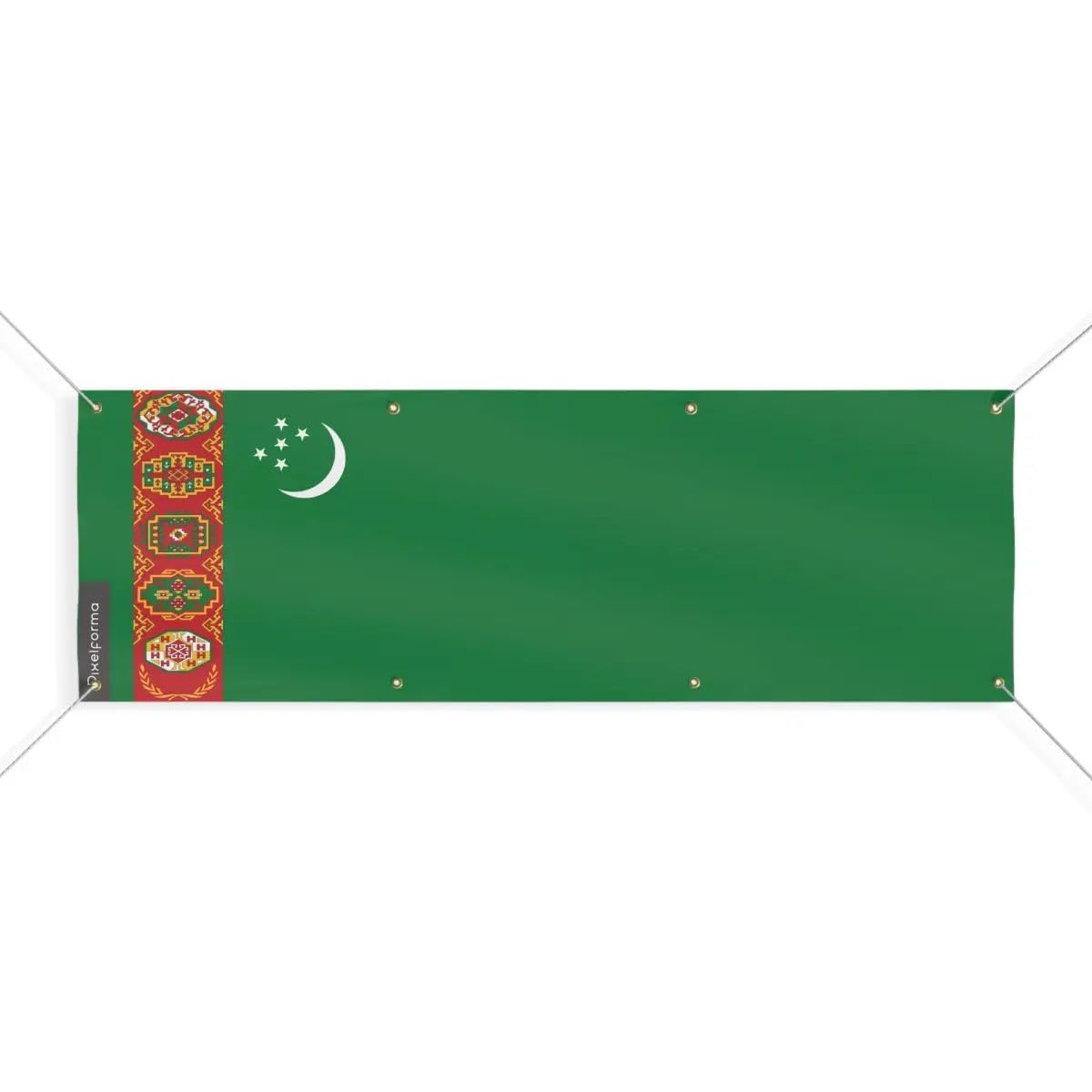 Drapeau du Zimbabwe grand format 190x570cm résistant au vent fort - 4