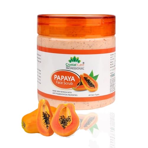 Image of Papaya Face Scrub for All Skin Types for Men and Women (400G)
