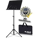 [page_title]-Gleam Notenständer Metall mit Tragetasche