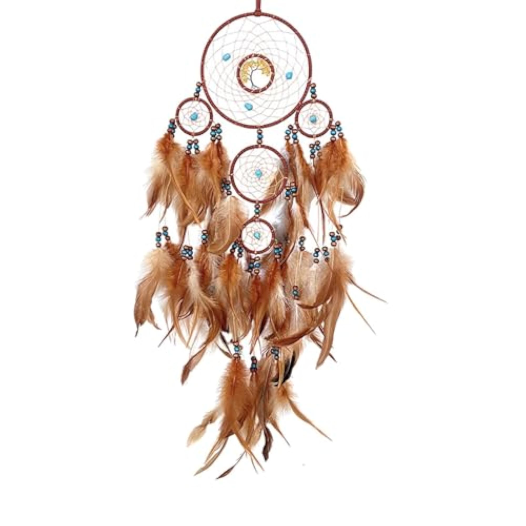 Dreamcatcher with Feather Ornament for Ceremony Backdrop