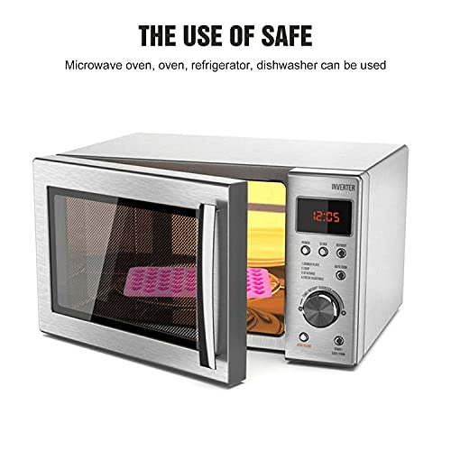 image for Kettion 4 Pcs Gummy Candy Molds, Silicone Mini Ice Cube Tray Chocolate