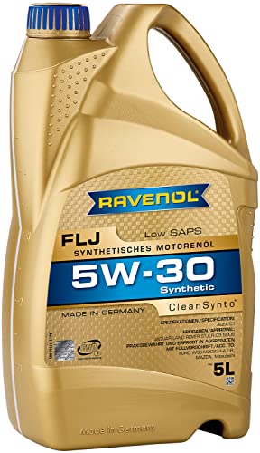 Aceite de motor sintético 5W-30 5 litros Ravenol miniatura 1