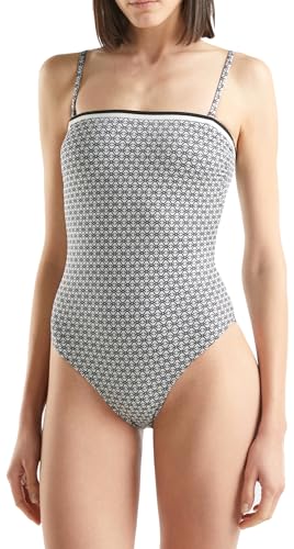 United Colors of Benetton Costume Intero 3OYR5I00X Intimo, Nero 61P, M Donna