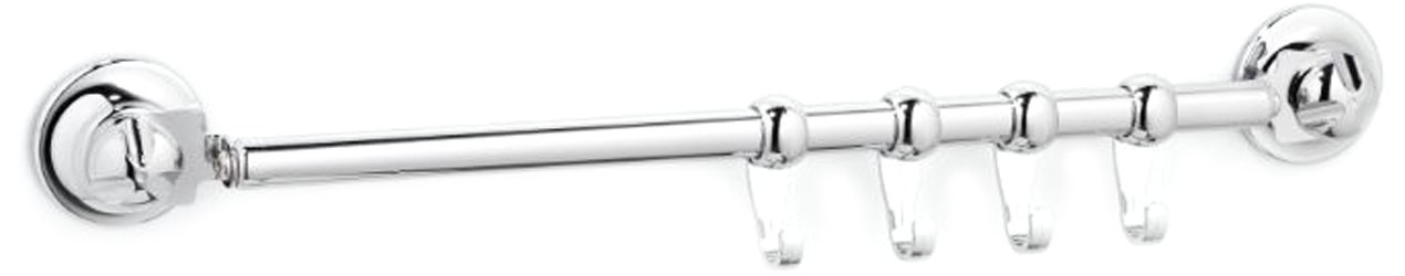 Everloc20-Inch Towel Rail with Hooks