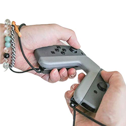 Cucudy Gamepad Handle Suporte Suporte de impressão 3D Comfort Grip Compatível com Switch Joy-Con (Ve