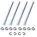 K1500 Door Hinge Pins and Bushings 4 Pin 2 Door Kit for Chevy GMC Fullsize Truck SUV 1988-2002 Compatible with C1500 C2500 C3500 K2500 K3500 Replace OE # 38416 15685040