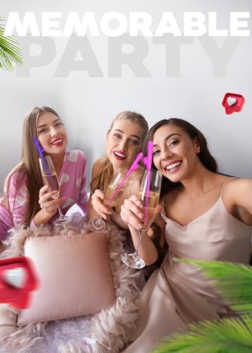 Sagna Party Straws Bachelorette 30Pcs Bachelorette Drinking Straws Bachelorette Party Favors thumb #1