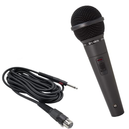 Carol Dynamic Microphone Gs-56 Unidirectional Vocal For Presentation & Home Studio,With Cardioid, Shock Absorber Effect, Reduce Vibration Noise And Extremely Wide Sound Range #TOP11