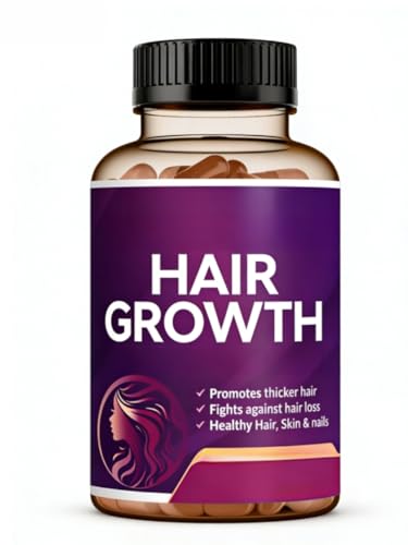 Agente para el crecimiento del cabello: mejora la caída del cabello, uñas quebradizas, piel seca y otros problemas, elaborado a partir de extractos naturales, sin aditivos, sin OGM