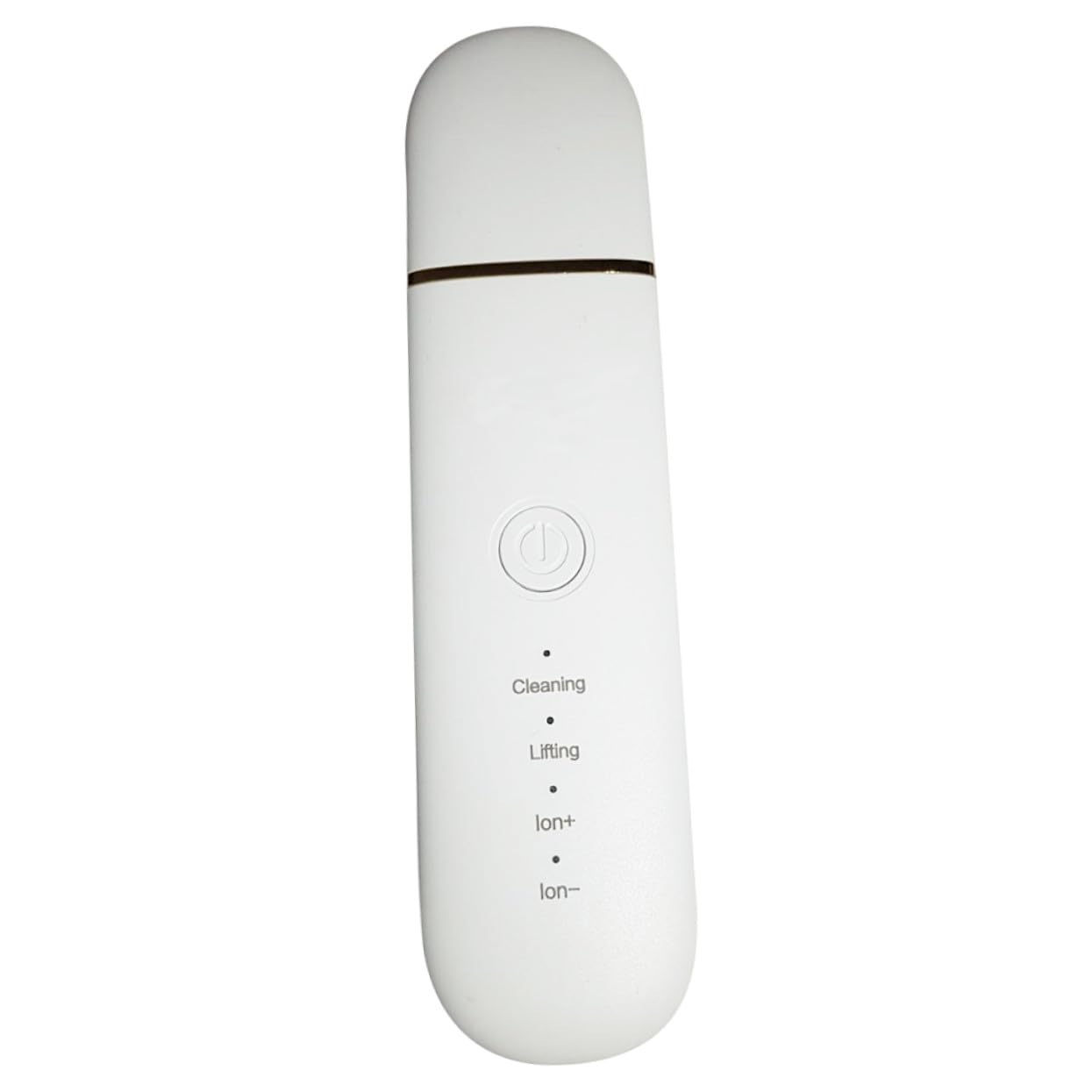 Pala De Belleza y Limpiador Facial Ultrasónico, 1 Unidad, Tamaño Compacto, Instrumento De Limpieza Facial a Prueba De Agua, Adecuado para Cuidado Personal y Piel, Color Blanco
