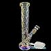 Produktbild Bong Glas mit Percolator, Glasbong mit Honeycomb Rauchen Eisbong, Glassic Wasser Hooahk Set, Rohre Pipe Wasserpfeife große Hookah mit Raucherbong Schüssel 14,5mm Höhe 30cm 520g Hookah Öl Rig Bongs