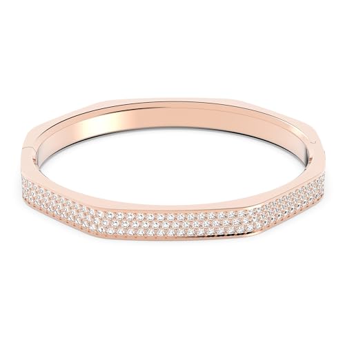 Swarovski Women Dextera Bangle, Octagon Shape, White, Rose Gold-Tone Plated (B0BL78R6PC) Amazon Price History, Amazon Price Tracker