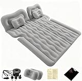WEY&FLY Car Air Mattress for SUV, Quick Inflation Travel Bed with Air Pump, Portable...