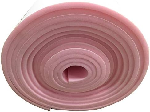 Headliner Magic - Pink 1/2" Sew Foam Craft Scrim Back Upholstery Craft Padding (2 Yards)
