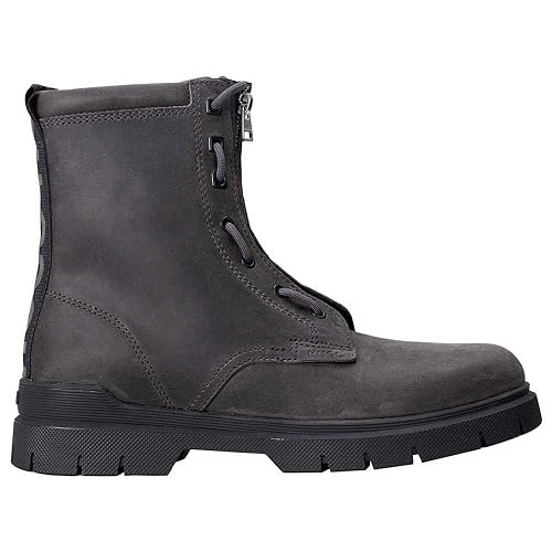 HUGO Ryan demi-bateau en cuir noir pour homme