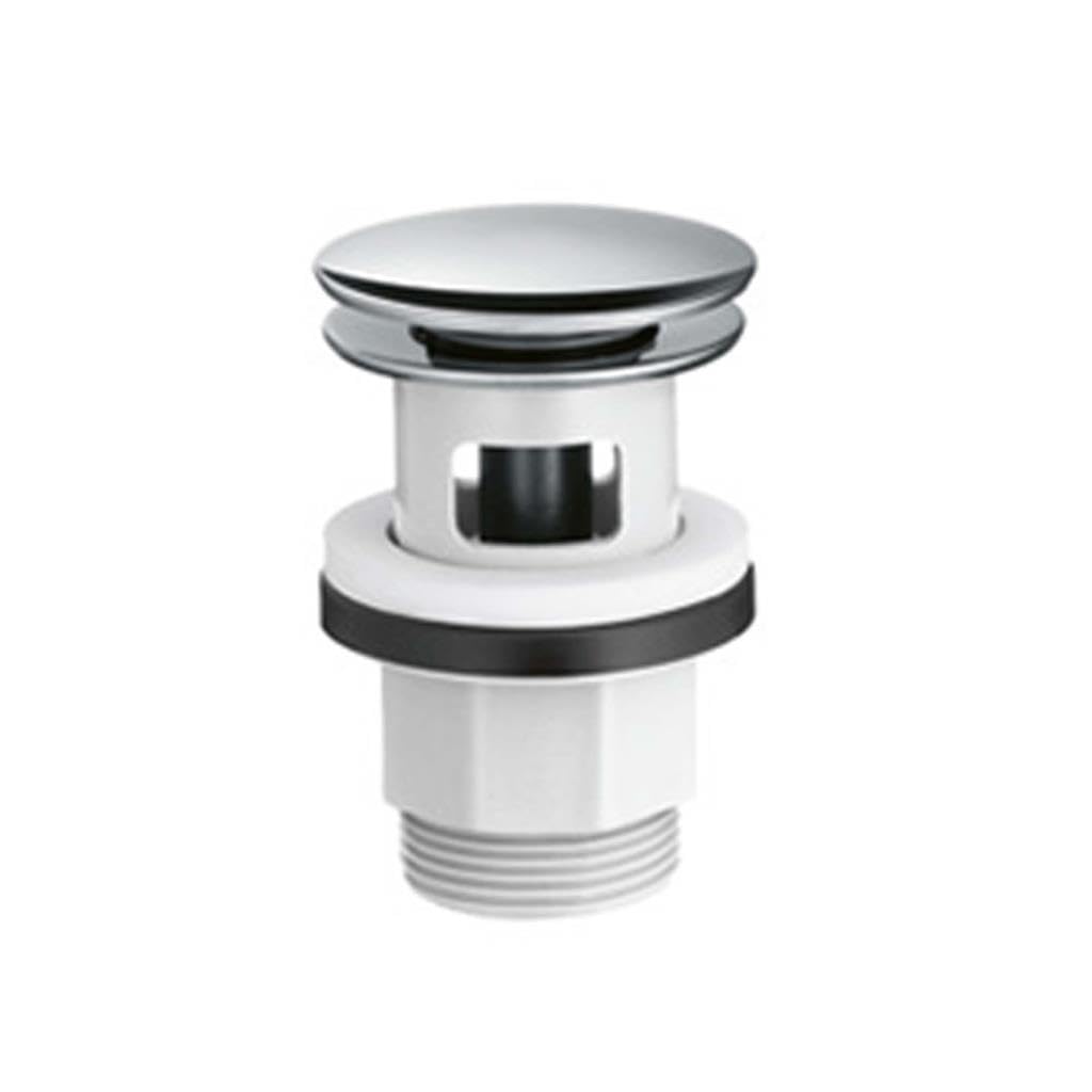hansgrohe Push-Open Waste Set for Basin and Bidet taps, Chrome