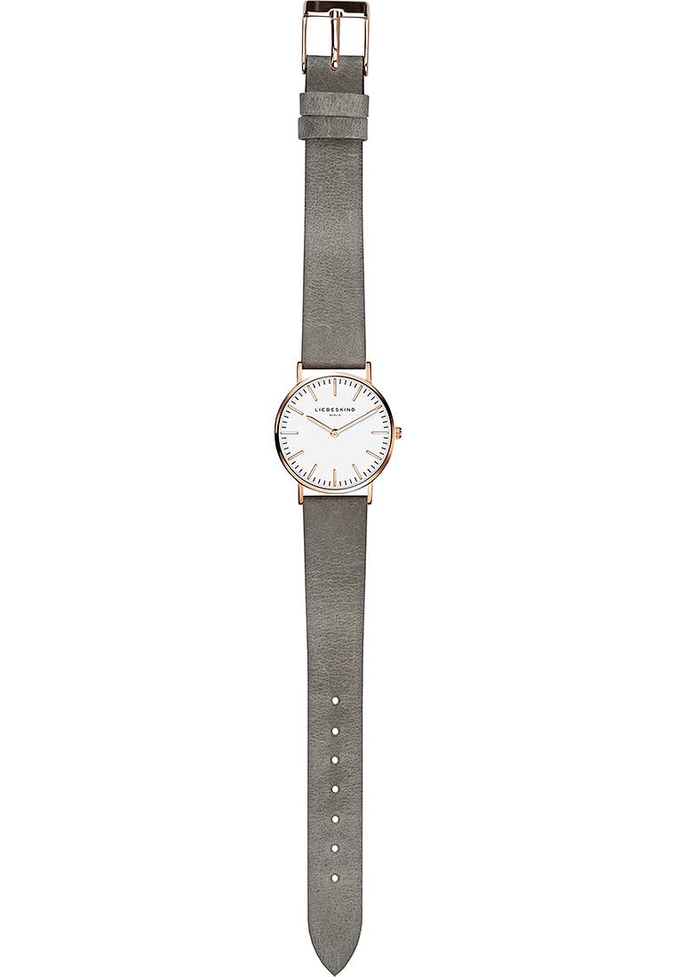 Liebeskind Berlin Damen Armbanduhr – 30 mm Quarzuhr mit rundem Gehäuse – Edelstahl-Mesharmband – 5 ATM wasserdicht – Zeitlos & filigran