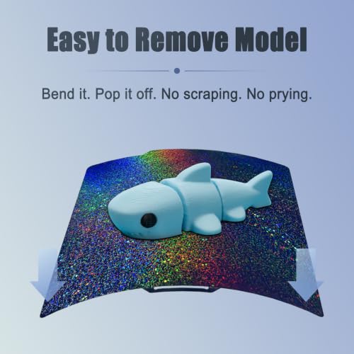 Image of Holographic Build Plate for Bambu Lab X2D X1C X1 X1E P1P P1S P2S A1