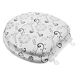 Tapis de toilette domestique : installation facile : appuyez simplement sur le siège des toilettes pour une installation et pratique.