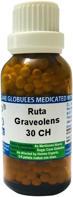Shophomeo® Ruta Graveolens 30CH || Homeopathic Diluted Globules 30 Grams