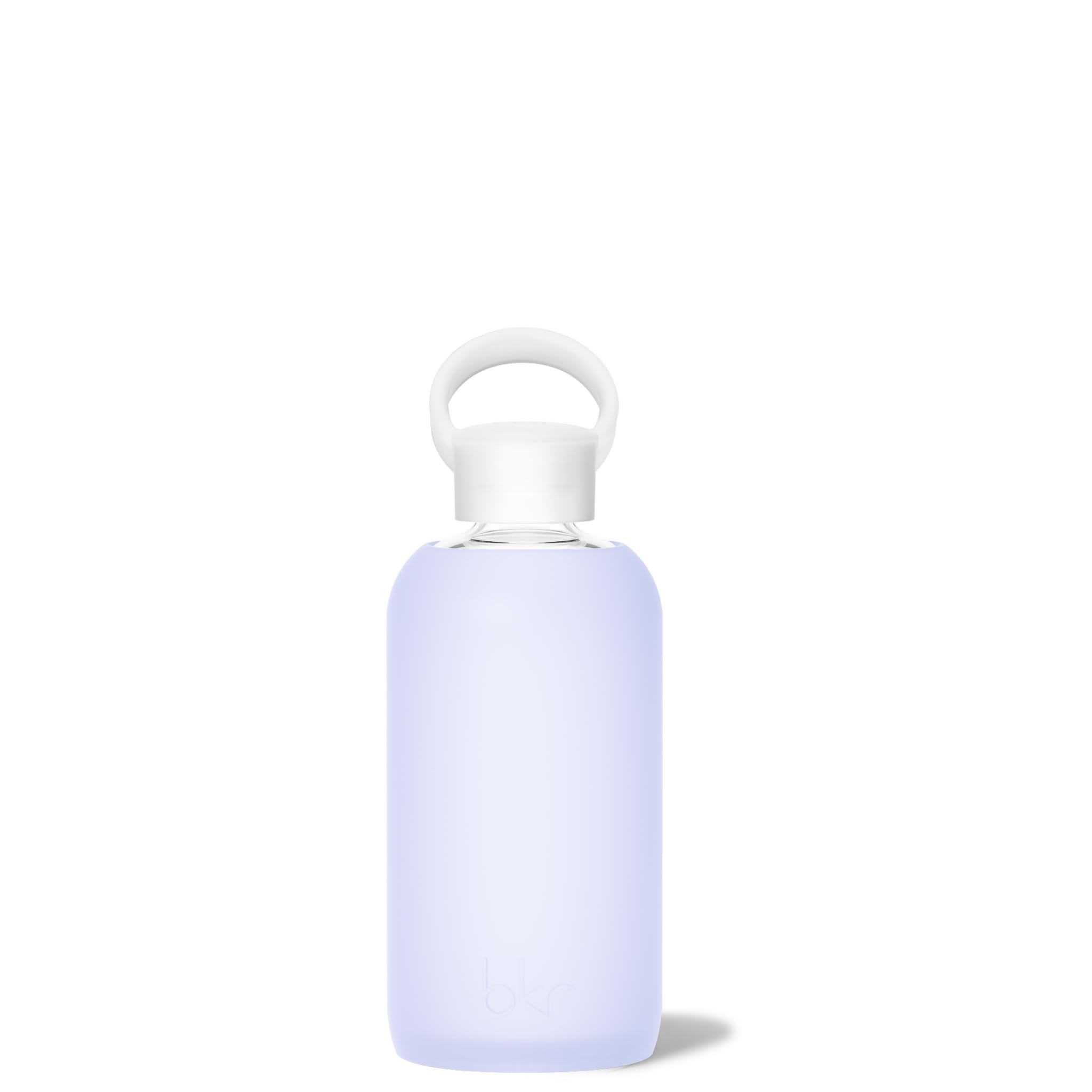 bkr Little Smooth 16 oz Reusable Glass Water Bottle