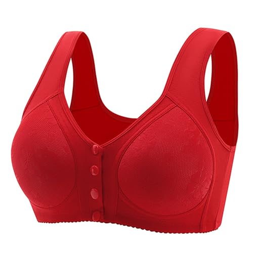 Soutien-Gorge Respirant Boutonné sans Armature pour un Maintien et Confort Absolu