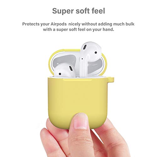 Capa de silicone Airpods, Amarelo