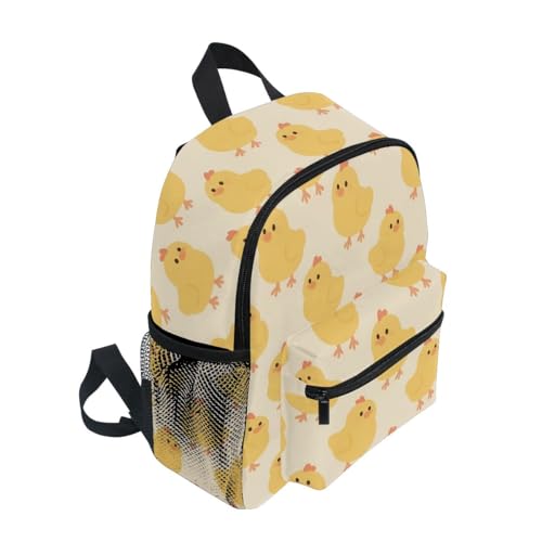 Sweet Chicks Cream Toddler Girls Boys Backpack Kids School Bookbag with Name Tag2