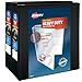 Avery Heavy Duty View 3 Ring Binder, 4" One Touch Slant Ring, Holds 8.5" x 11" Paper, 2 Black Binders (79784)