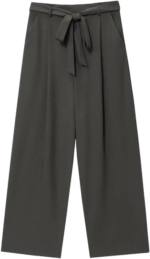 Women's Striped Loose Retro Wide-Leg Pants