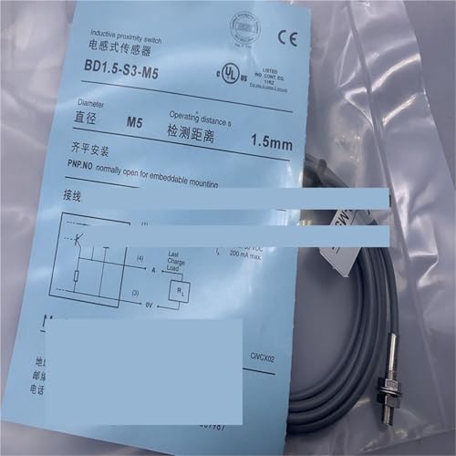 Détecteur de proximité BD1.5-S6S1-M8 inductif pour automatisme