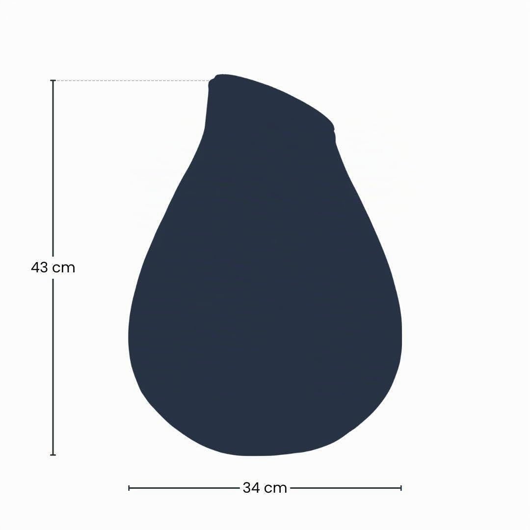 Bouteille de terrarium « Drop XXL » avec couvercle en liège env. 18,5 l - Diamètre de la plante : 34 cm - 43 cm