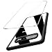 TOZO for Samsung Galaxy S10 Plus Case 6.4 Inch (2019) Hybrid Soft Grip Matte Finish Clear Back Panel Ultra-Thin [Slim Thin Fit] Cover for Samsung Galaxy S10+ with [Black Edge]