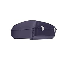 Vista 34 de Harley Tour Pack, equipaje desmontable Razor Tour Pack Maleta para Harley Touring Street Glide, Electra Glide, Road King, Road Glide Special Azul