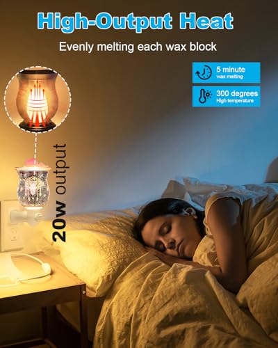 Image of OuuKoo 20 Watt Himalayan Salt Lamp Bulbs, Rock Salt Night Light Bulbs with E12 Base for Salt Lamps, Scentsy Warmer Wax Diffuser, Dimmable, Warm White, High Temperature Resistance, 15 Packs